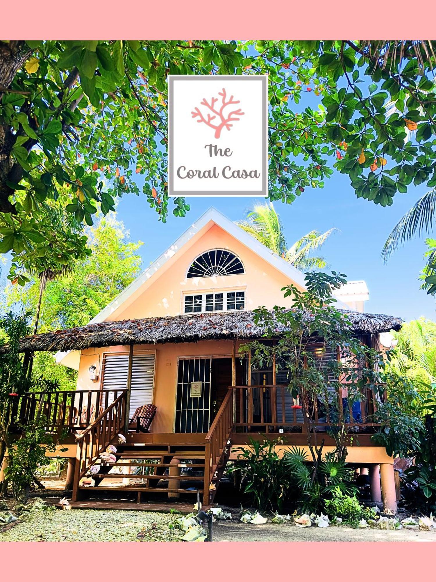 Villa The Coral Casa à Caye Caulker Extérieur photo